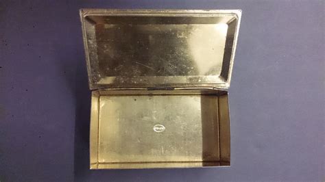 The Talisman Metal Box That Contained Petite Chocolate Tokens 